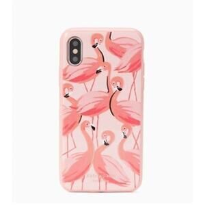 Kate Spade New York Flamingos By the Pool iPhone Xs Max Case